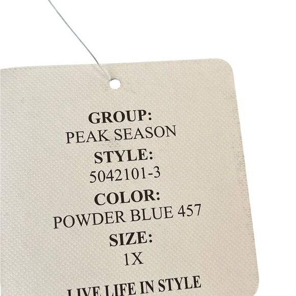 Light Blue Quilted Vest - Picture 8 of 8